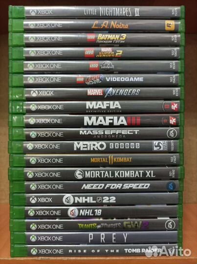 Игры на приставку Xbox one Б/у