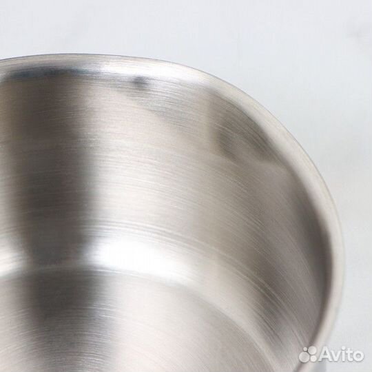 Ковш без крышки «Общепит», 1 л, d14 см, h7 см, мет