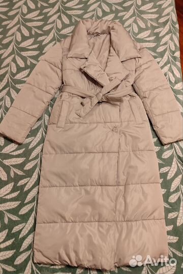Пуховик женский длинный 44 46
