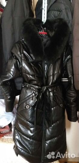 Пальто кожа Esocco