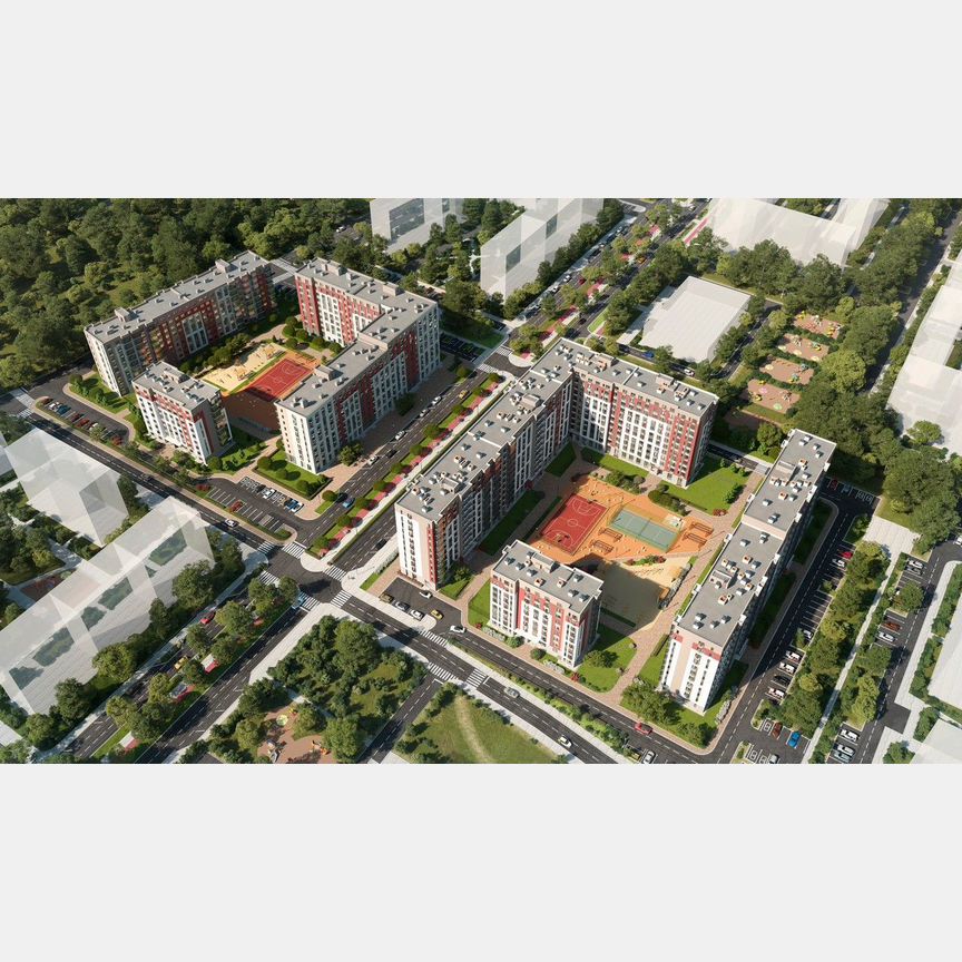 1-к. квартира, 40,3 м², 2/8 эт.