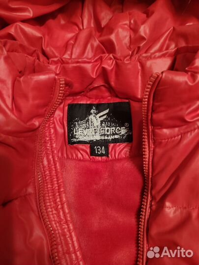 Пуховик детский на девочку