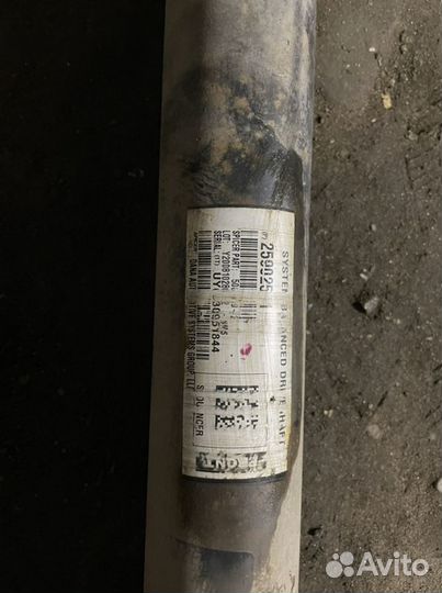 Кардан RWD Cadillac CTS 08-13