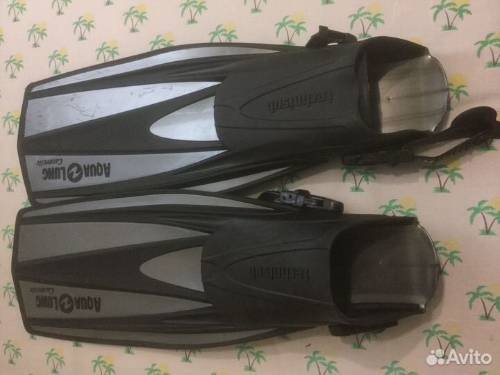 Боты и ласты для подводного плавания. Комплект