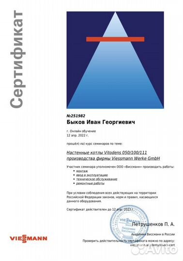 Ремонт газовых котлов