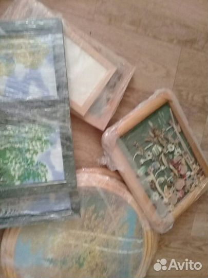 Картины из янтаря и папируса