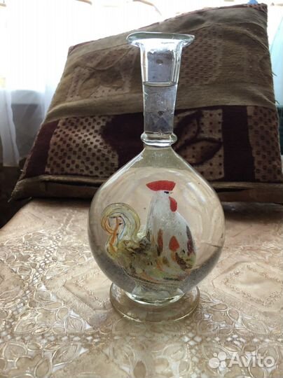 Графин с фигуркой Петуха