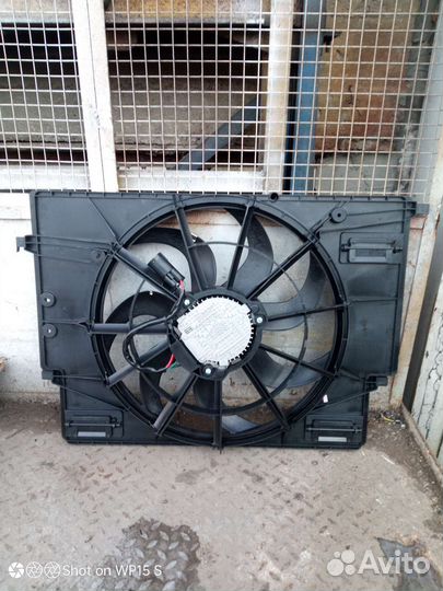 Вентилятор диффузор радиатора geely Tugella FY11
