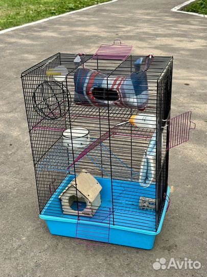 Клетка для крыс хомяков дегу грызунов