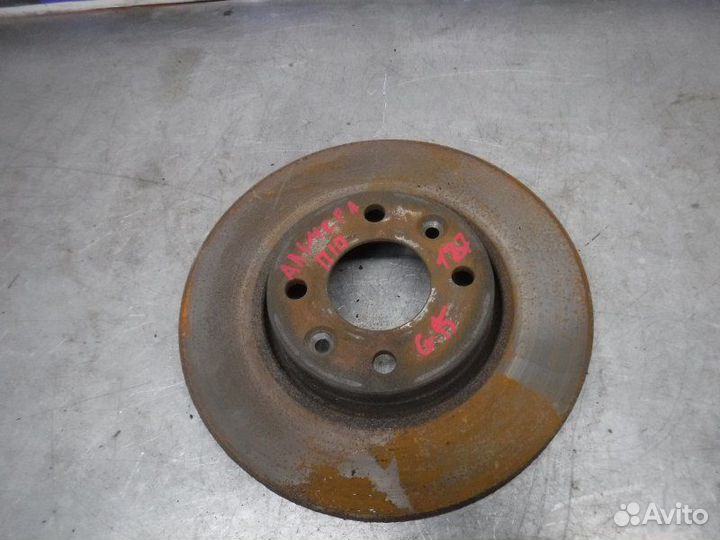 Тормозной диск передний правый Nissan Almera G15