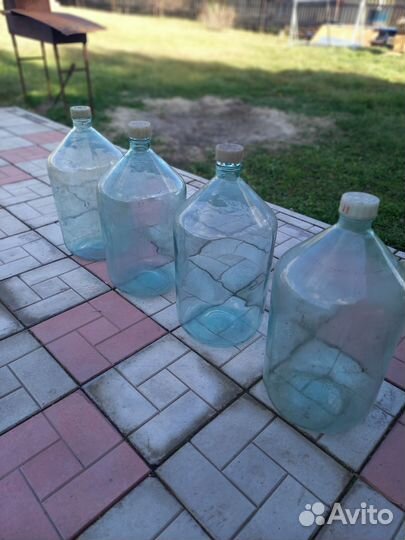 Бутыль стеклянная 20 литров