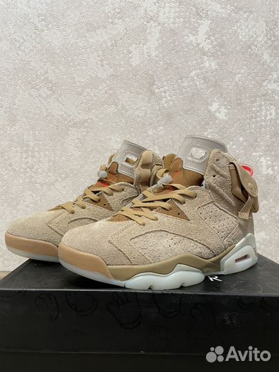 Кроссовки Travis Scott x Air Jordan 6