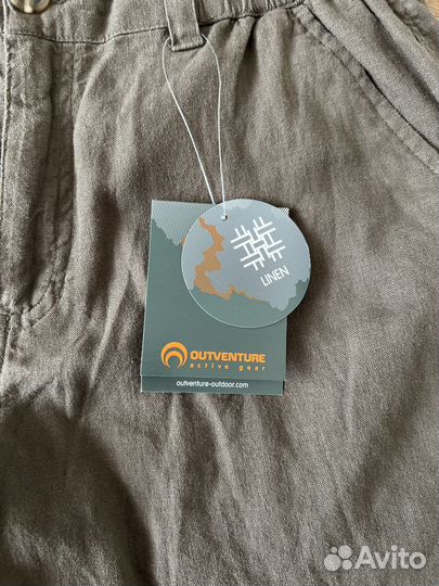 Шорты льняные Outventure 50 размер