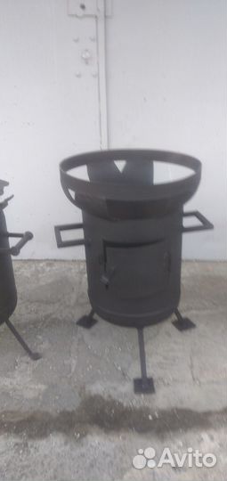 Очаг печь под казан.(Без торга, своя д-ка) 8-26 л