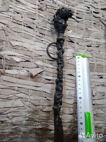 Рожок обувной бронза тяжёлый традиционный