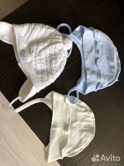 Шапочки царапки носочки