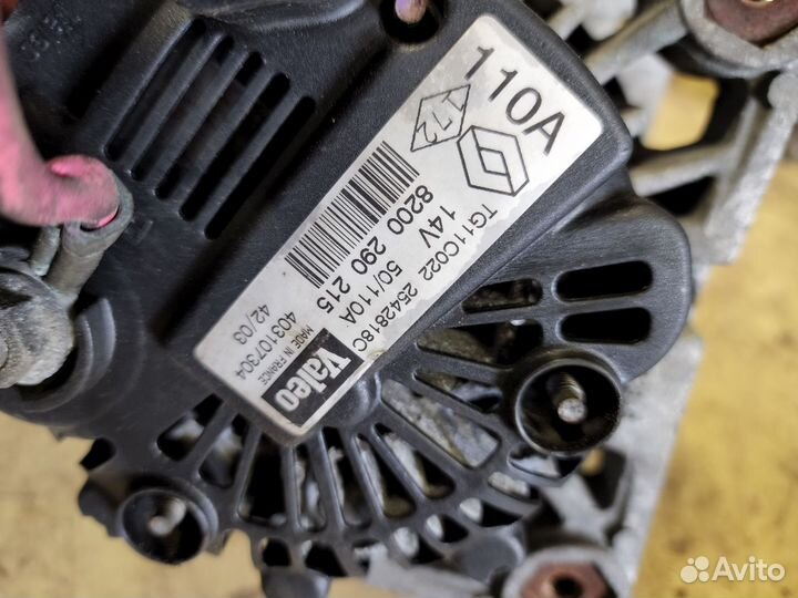 Генератор Рено Меган 2, Сценик F4R 2 литра