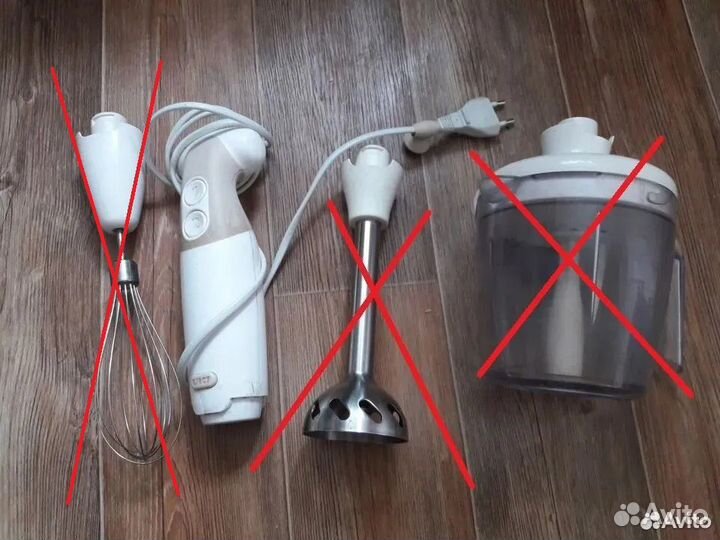 Детали блендера погружного tefal