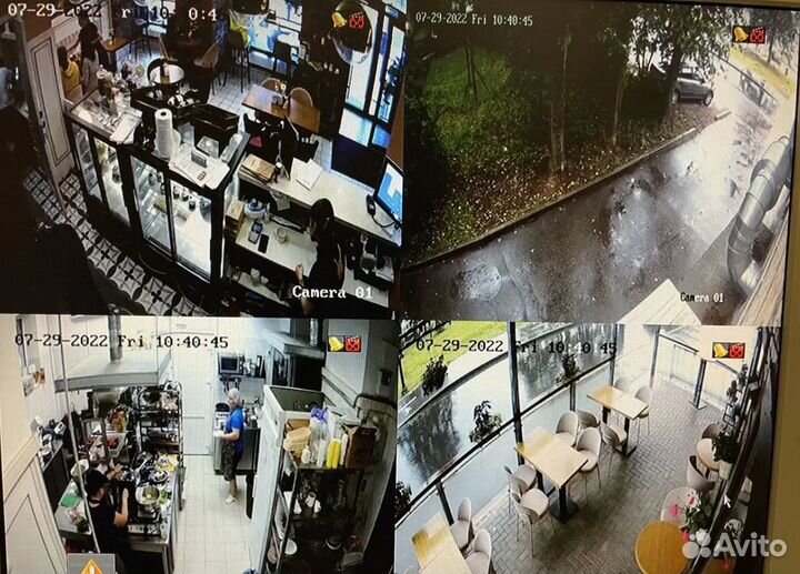 Установка видеонаблюдения Монтаж видеокамер