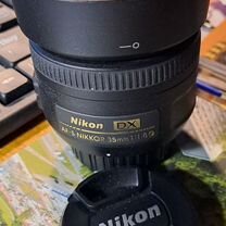 Объектив nikon DX AF-S Nikkor35 mm f 1.8 G