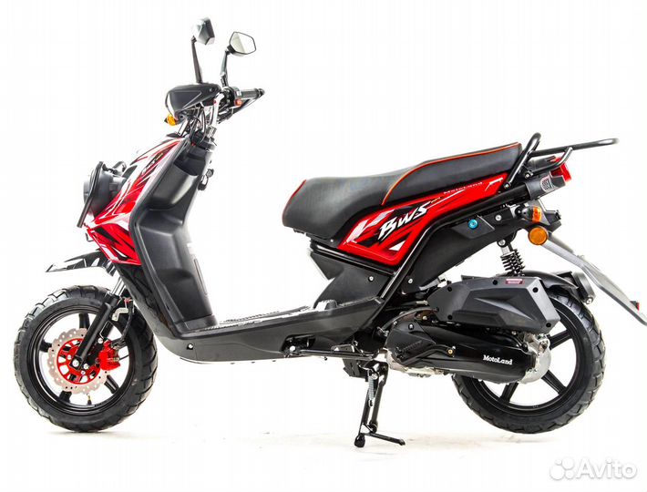 Скутер Motoland BWS 150 куб. красный