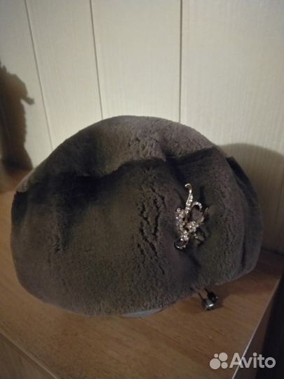 Берет, кролик рекс, новый