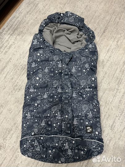Зимний конверт в коляску