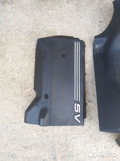 Декоративная крышка двигателя Ауди а6 с5