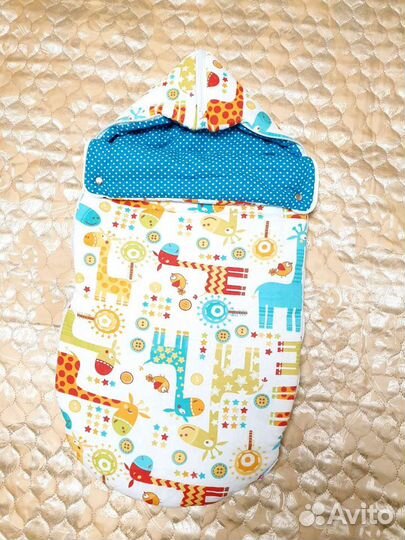 Конверт на выписку малыша весна-осень