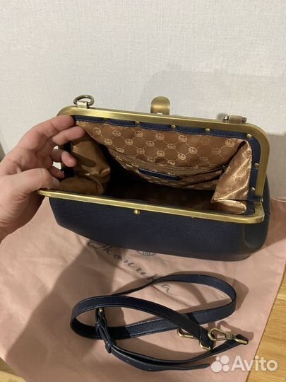 Сумка натуральная кожа Эконика