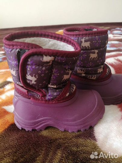 Сапожки зимние детские