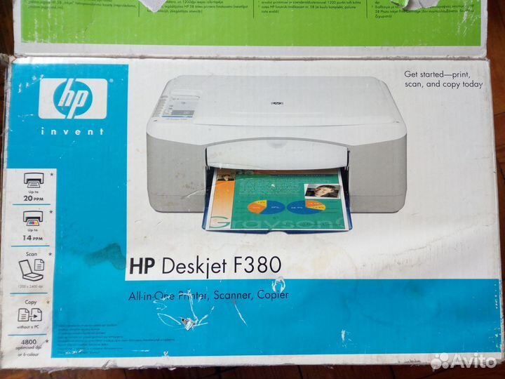 Мфу HP Deskjet F380