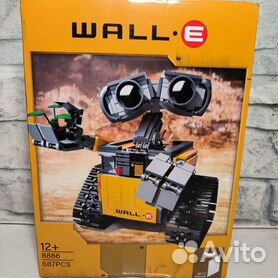 Конструктор техника робот Валли WALL-E с цветком