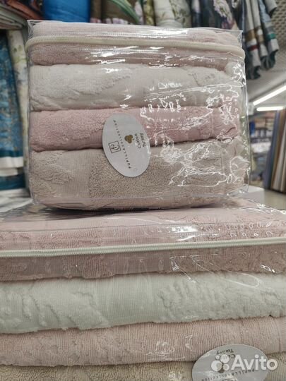 Махровые полотенца