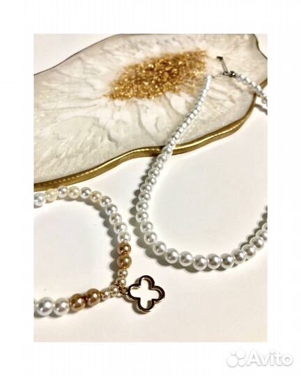 Чокеры, колье, цепи. Ручная работа