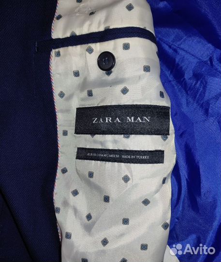Пиджак мужской Zara 50 L
