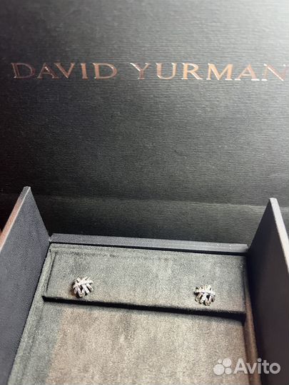 Серьги David Yurman с бриллиантами