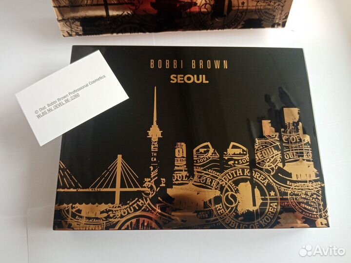 Новая палитра макияжа bobbi brown Seoul