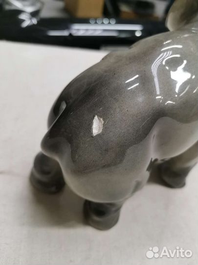 Статуэтка Слон фарфоровый Германия (Ч)