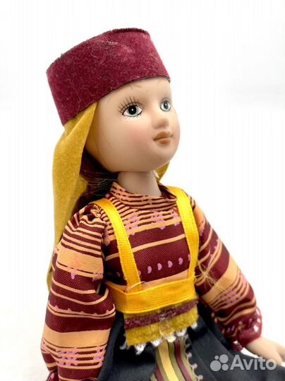 Коллекционная кукла в костюме Смоленской губернии