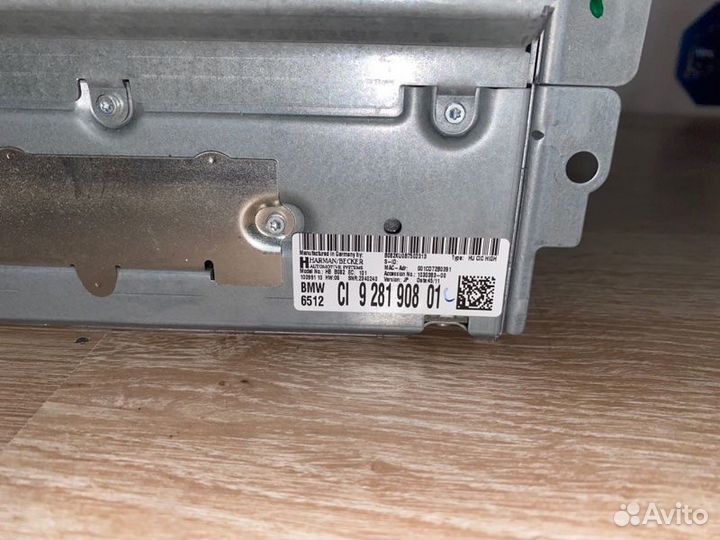 Блок управления магнитолой Bmw 3 F30 N20B20 2012