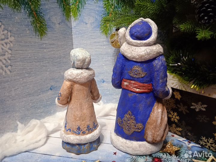 Ватные игрушки под ель