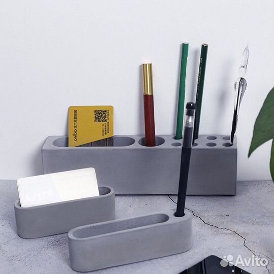 Силиконовая форма для гипса бетона органайзер