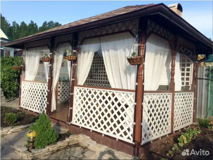 Мягкие окна для дачи