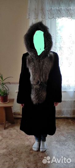 Шуба мутоновая 46