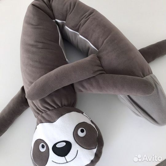 Подушка-обнимашка, бортик в кроватку, подушка