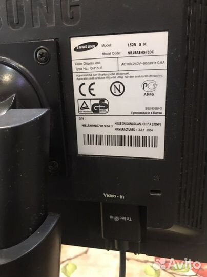 Монитор (помощник геймера) б/у