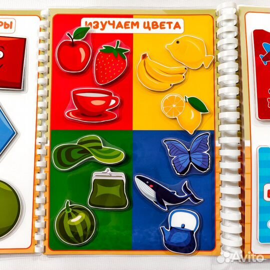 Лэпбук на липучках для самых маленьких