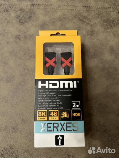 Кабель hdmi 2.1 2 метра