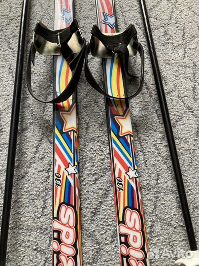 Лыжи детские 130 см